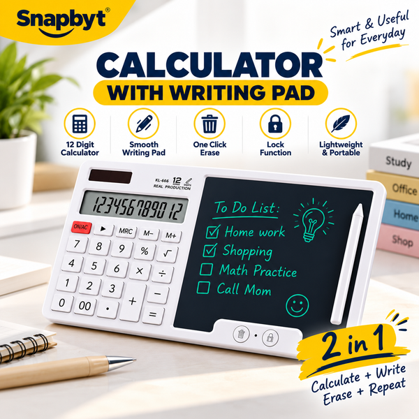 🧮 CALCULATOR WITH WRITING PAD