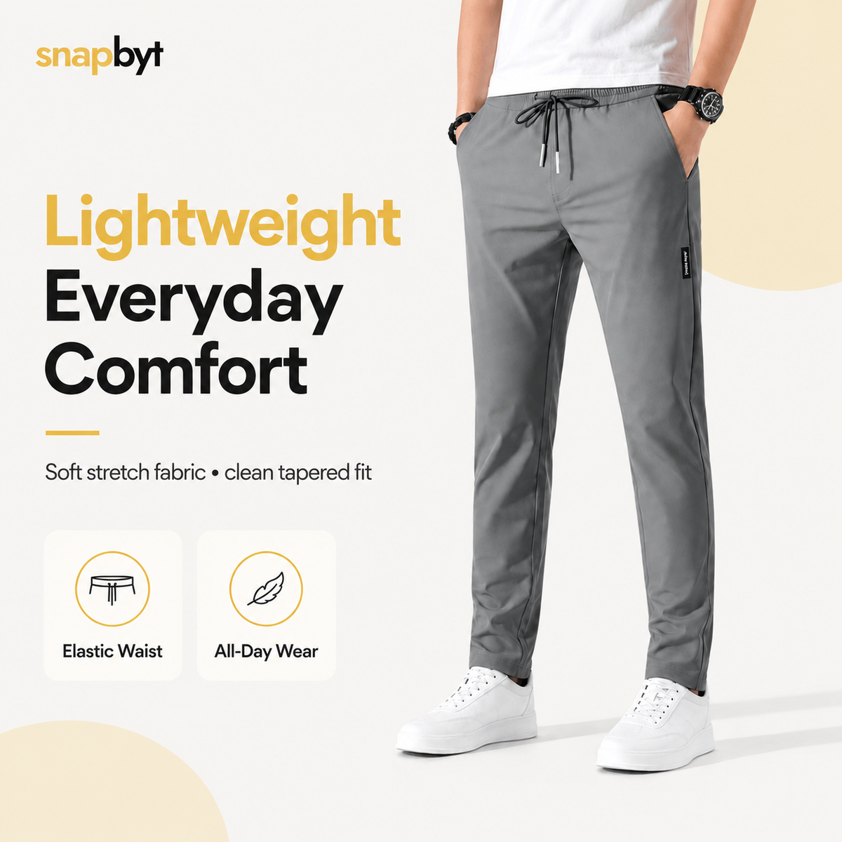 Premium Men's Lycra Track Pants