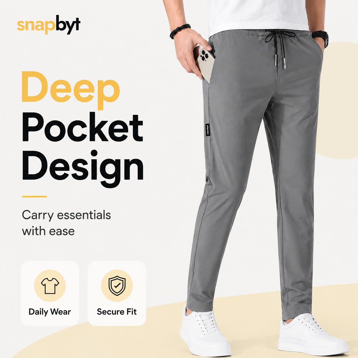 Premium Men's Lycra Track Pants
