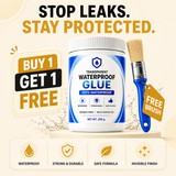 Waterproof Transparent Glue + Free Brush 🔥