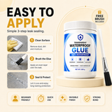Waterproof Transparent Glue + Free Brush 🔥