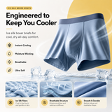 Men's Stretchable Ice Silk Underwear – Buy 1 Get 2 Free