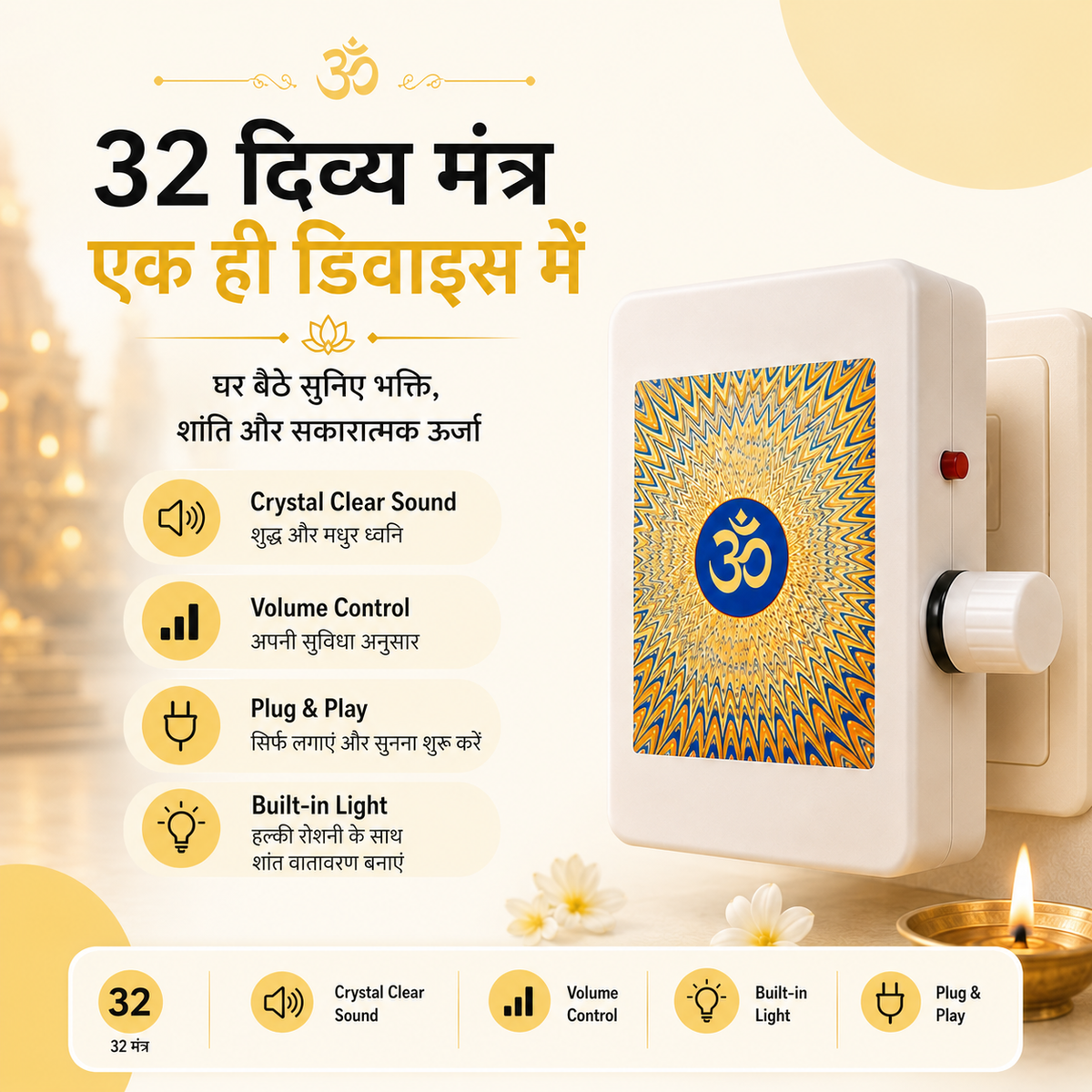 Premanand ji Maharaj Mantra Chanting Device