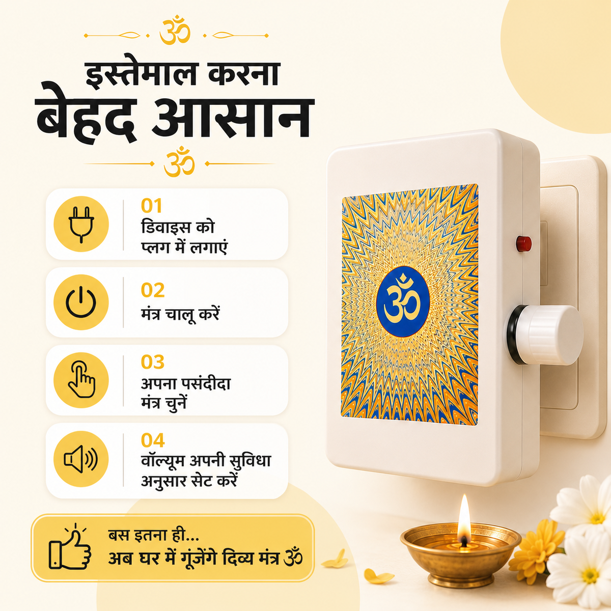 Premanand ji Maharaj Mantra Chanting Device