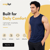 Pack Of 5 Sleeveless Vests For Men