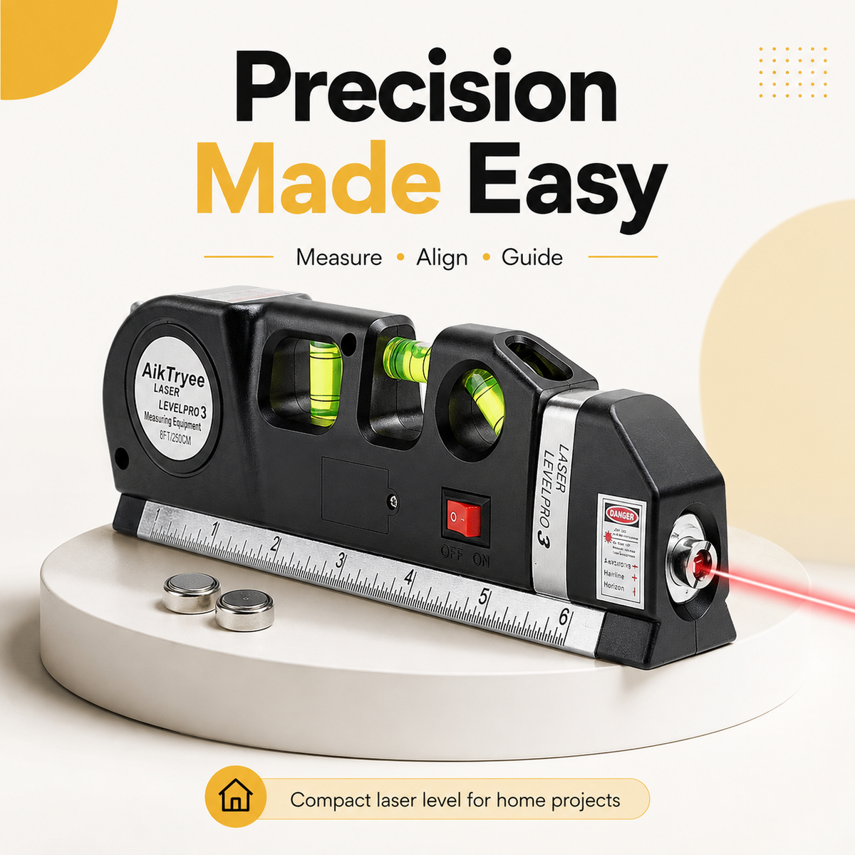 4 in 1 Multipurpose Laser Level Tool
