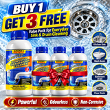 Sink & Drain Cleaning Solution – Buy 1 Get 3 FREE | Limited Offer