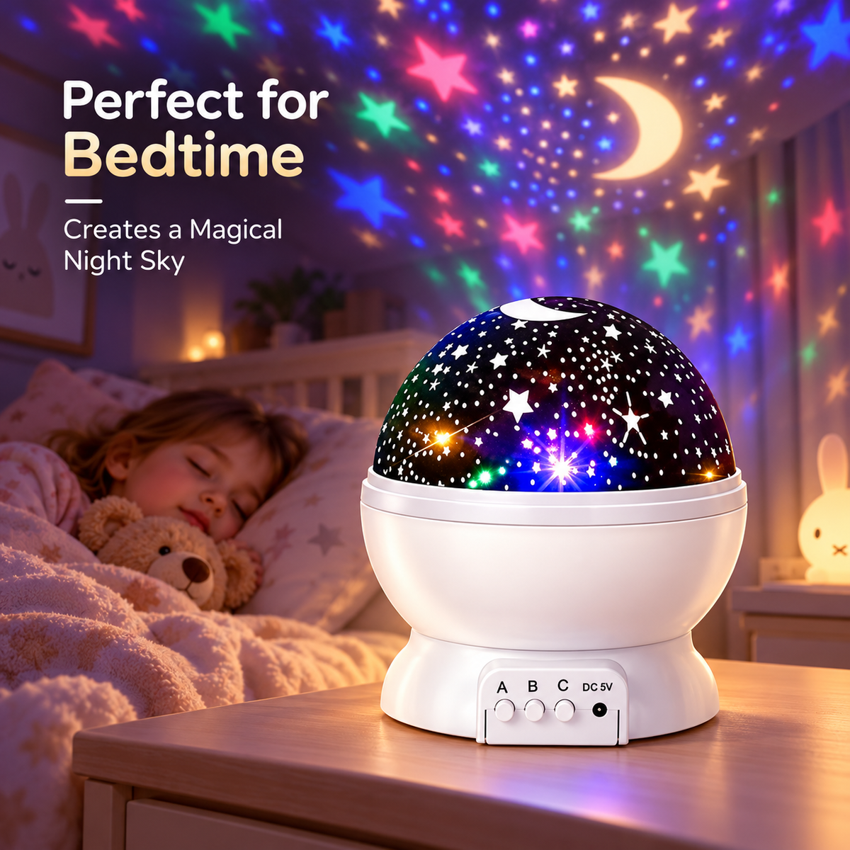 Dream Rotating Projection Lamp – Bring the Universe Into Your Room!