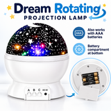 Dream Rotating Projection Lamp – Bring the Universe Into Your Room!