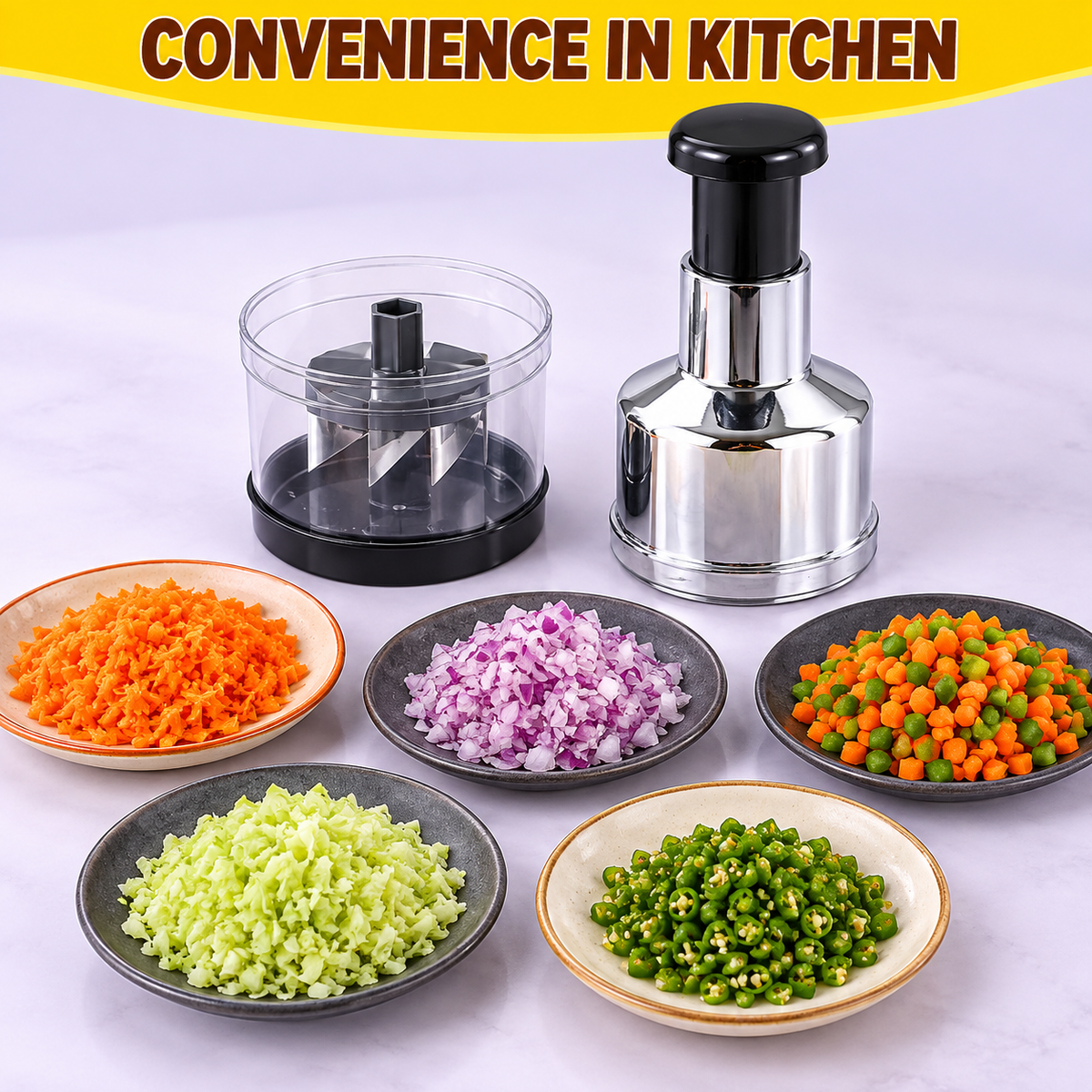 10 Seconds Onion & Vegetable Chopper