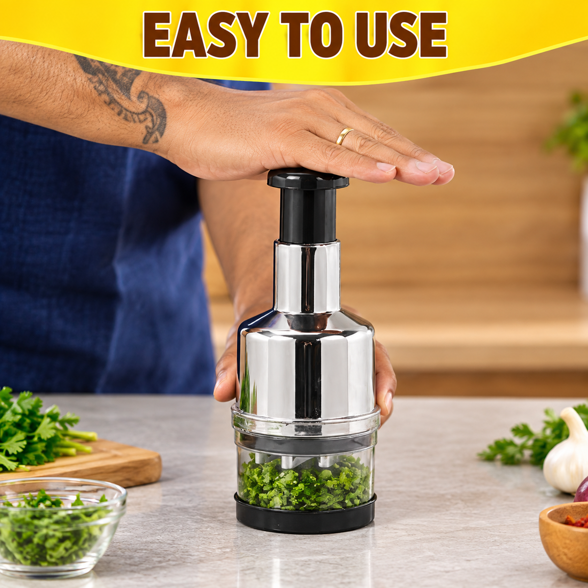 10 Seconds Onion & Vegetable Chopper