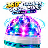 Snapbyt™ Rotating LED Bulb with Colorful Light (Buy 1 Get 1)