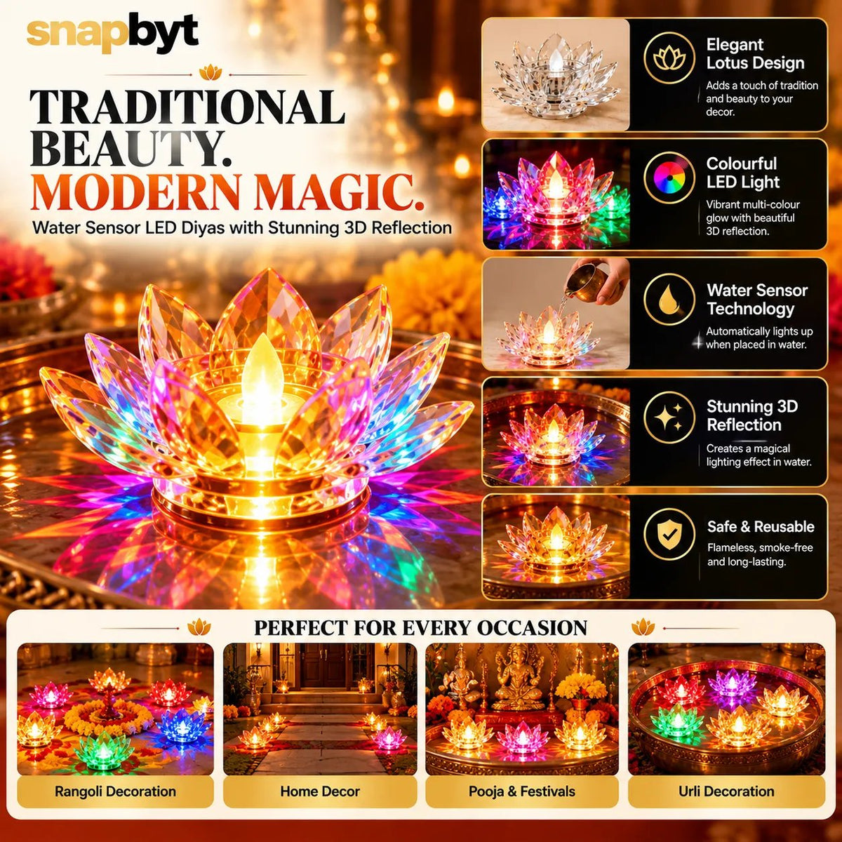 Traditional beauty, modern magic: features and occasions